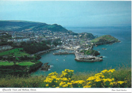 ILFRACOMBE TOWN AND HARBOUR, DEVON, ENGLAND. UNUSED POSTCARD   Zq7 - Ilfracombe