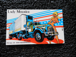 QSL - CB, LADY MOURIER, Buggenhout, Belgium, Camion (F20) - CB-Funk