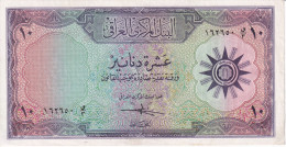 BILLETE DE IRAQ DE 10 DINARS DEL AÑO 1959 EN CALIDAD EBC (XF) (BANK NOTE) - Iraq