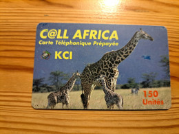 Prepaid Phonecard France, Call Africa - Giraffe - Altri & Non Classificati