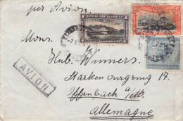 BELG. CONGO - AIR MAIL 1929 - OFFENBACH/DE / 627 - Covers & Documents