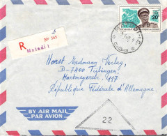 CONGO - REGISTERED AIR MAIL 1970 MATADI - TÜBINGEN/DE / 628 - Lettres & Documents