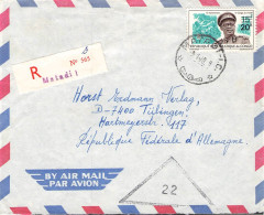 CONGO - REGISTERED AIR MAIL 1970 MATADI - TÜBINGEN/DE / 628 - Storia Postale