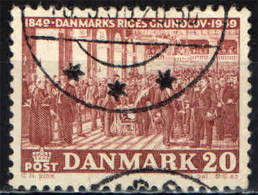 DANIMARCA - 1949 - CENTENARIO DELLA COSTITUZIONE DANESE - USATO - Used Stamps