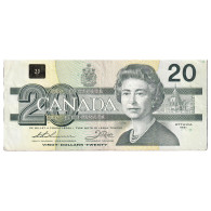 Billet, Canada, 20 Dollars, 1991, KM:97a, TTB - Kanada