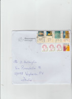 Olanda 2023 - Busta X L'Italia Affrancata Con 8 Stamps - Lettres & Documents