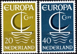 NETHERLANDS / NEDERLAND 1966 EUROPA. Complete Set, MNH - 1966