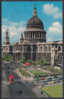 ⁕ United Kingdom 1962 ⁕ LONDON St. Paul's Cathedral ⁕ Used Postcard - St. Paul's Cathedral