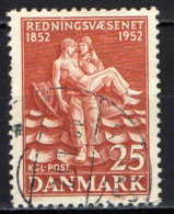 DANIMARCA - 1952 - ISTITUTO DI SALVATAGGIO MARITTIMO - USATO - Used Stamps