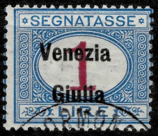 Italy / Venezia Giulia 1918 - Porto 1 Lire Mi#7 / CV 250 Eur- Used - Venezia Giulia