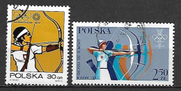 POLOGNE      -      TIR  A  L' ARC     -      Oblitérés - Archery