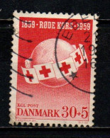 DANIMARCA - 1959 - CENTENARIO DELLA CROCE ROSSA - Used Stamps