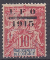 OCEANIE N° 38b Oblitéré Avec "E" Sans Barre Médiane - Used Stamps