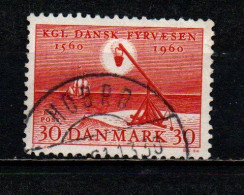 DANIMARCA - 1960 - 4° CENTENARIO DEI FARI COSTIERI - USATO - Used Stamps