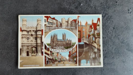 ED VALENTINE MAIL NOVELTY POSTCARD CARTE POSTALE A SYSTÈME CANTERBURY DEBUT 20e TBE - Canterbury