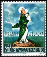 SAN MARINO 1966 EUROPA: Our Lady Europe. Single, MNH - 1966