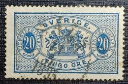 Zweden 1891 Yv.nr.S 17 T.13  Used - Officials