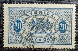 Zweden 1891 Yv.nr.S 17 T.13  Used - Dienstmarken