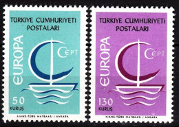 TURKEY 1966 EUROPA. Complete Set, MNH - 1966