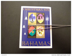 BAHAMAS 1972 CHRISTMAS YV 6 ** SG MS 391 **  NAVIDAD 1972 - 1963-1973 Ministerial Government