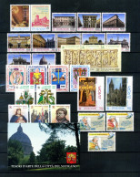 1993 VATICANO ANNATA COMPLETA Year Complete MNH ** - Années Complètes