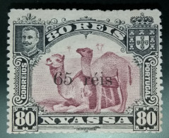 NYASSA - 1903 - D.CARLOS I. SELOS DE 1901, COM SOBRETAXA CE45 - Nyassaland