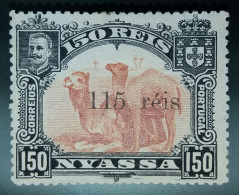 NYASSA - 1903 - D.CARLOS I. SELOS DE 1901, COM SOBRETAXA CE47 - Nyassa