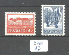 DAN YT 449/450 En XX - Unused Stamps