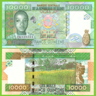 GUINEA  10000 FRANCS 2008 P-42b  UNC - Guinea