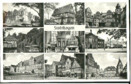 70095876 Stadthagen Stadthagen Schloss Cafe Platz Kirche Rathaus  X 1940 Stadtha - Stadthagen