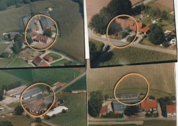 Molenbeersel / Kinrooi : Keyersstr. , Groezenstr. , Middenstr.,    --- 4 Luchtfoto's - Kinrooi