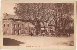 Cpa..84..ROBION..VAUCLUSE..PLACE CLEMENT GROS - Robion