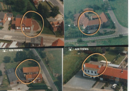 Peer : Wittesteenstr. , Bergskenstr. , Deusterstr. ,   ---  4 Luchtfoto's - Peer