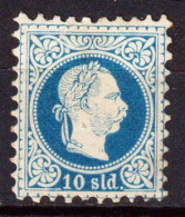 Austria 1874 Unif.35/I */MLH VF/F - Oblitérés