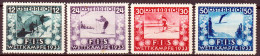 Austria 1933 Unif.426/29 **/MNH VF - Neufs