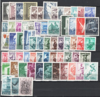 Austria 1957/59 Annate Complete / Complete Year Set **/MNH VF - Años Completos