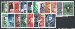 Austria 1949 Annata Completa / Complete Year Set **/MNH VF - Années Complètes