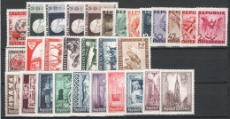 Austria 1946 Annata Completa / Complete Year Set **/MNH VF - Full Years