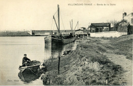 CPA Villeneuve-Triage Bords De La Seine - Villeneuve Saint Georges