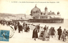 CPA Nice La Jetée Promenade Et La Promenade Des Anglais - Andere & Zonder Classificatie