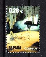 Spagna - 2005. Speleologo In Azione. Speleologist In Action. - Nature