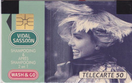 Telecarte Privée / Publique En165 NSB - Wash & Go Vidal Sassoon- 50 U - So3 - 1991 - 50 Eenheden