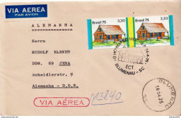 Postal History Cover: Brazil Stamps On Cover - Lettres & Documents