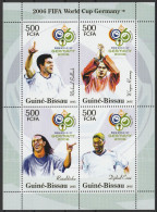 2005 Guinea Bissau FIFA World Cup In Germany Minisheet (** / MNH / UMM) - 2006 – Alemania