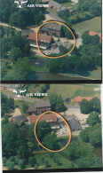 Bocholt : Monshofstraat / Hotel - Restaurant - Taverne " De Watermolen "   ---  2 Luchtfoto's - Bocholt