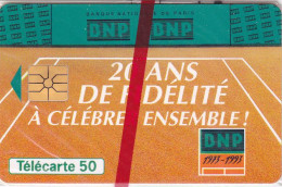 Telecarte Privée / Publique En674 NSB - Bnp Roland Garros - 50 U - Gem - 1992 - 50 Einheiten