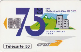 Telecarte Privée / Publique En950 NEUVE - Federation Ptt Cfdt - 50 U - Sc7 - 1994 - 50 Eenheden