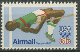 USA 1979 Flugpostmarke Olympische Sommerspiele'80 Moskau 1405 Postfrisch - Unused Stamps