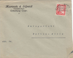GERMANY Reich Cover 5032 - Sobres