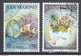 San Marino  Europa Cept 1992  Gestempeld - 1992
